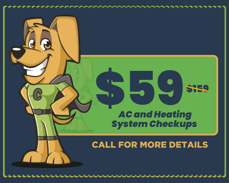 $59 AC & Heating System Checkups