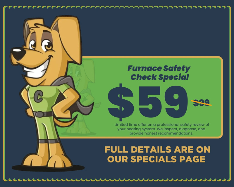 Furnace Safety Check Special $59